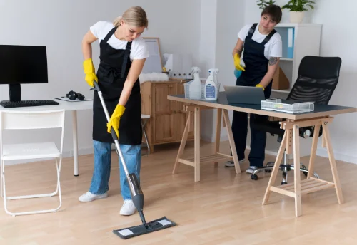 Nettoyage de bureau professionnel à Saint-Hilaire-les-Andrésis