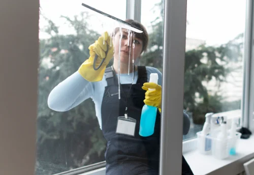 Nettoyage de vitres intérieures et extérieures à Saint-Hilaire-les-Andrésis